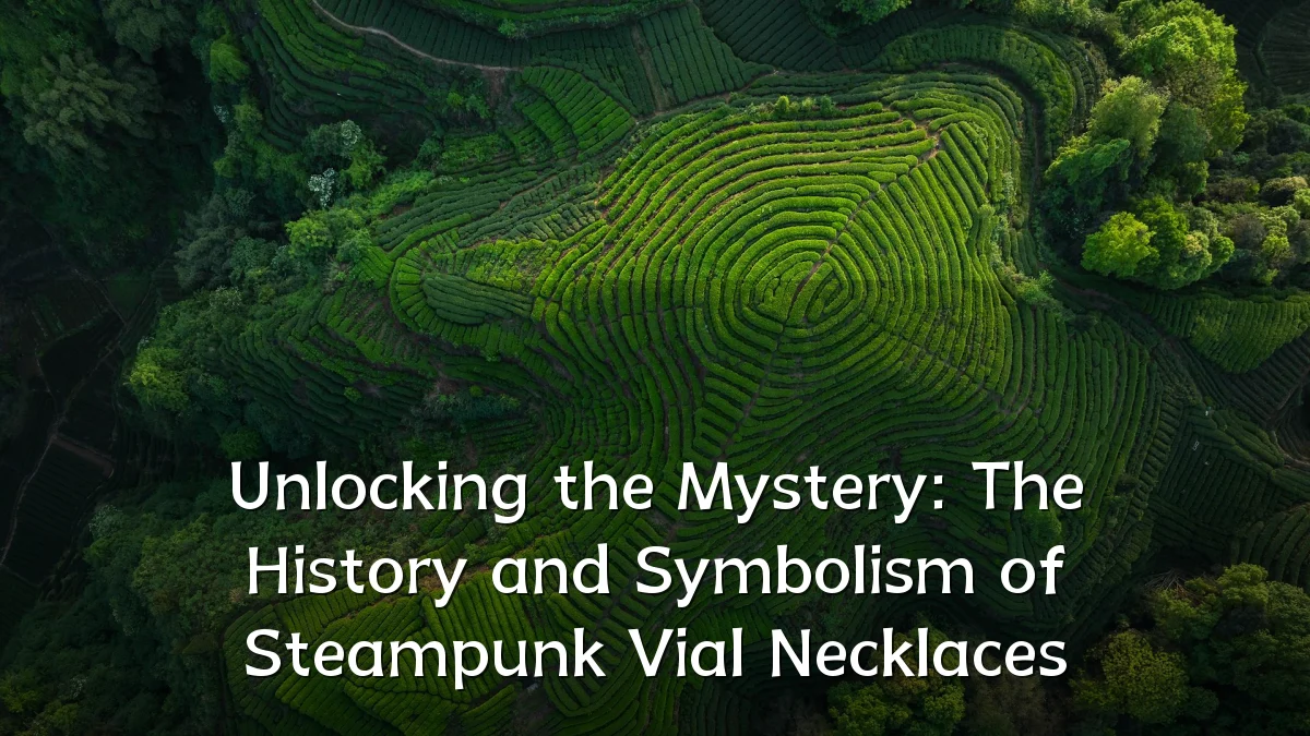 Unlocking the Mystery: The History and Symbolism of Steampunk Vial Necklaces