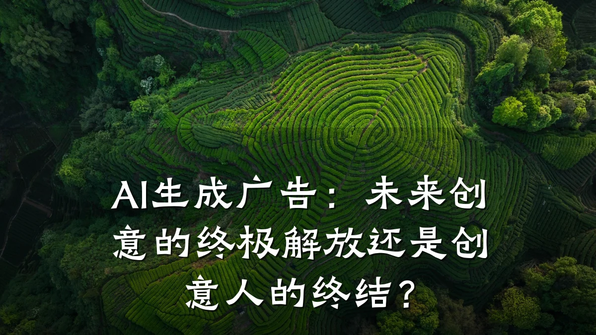 AI生成广告:未来创意的终极解放还是创意人的终结?