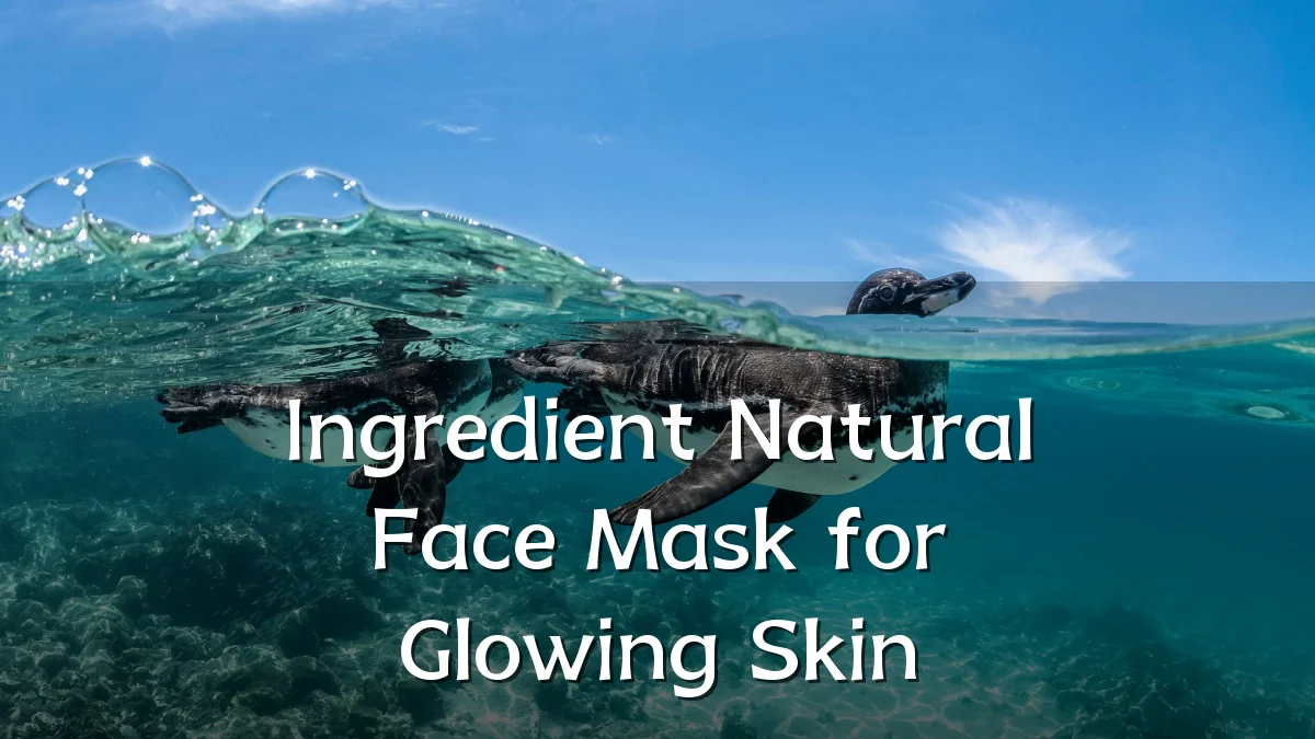 Ingredient Natural Face Mask for Glowing Skin