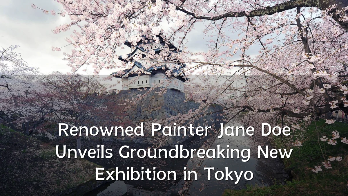 Renowned Painter Jane Doe Unveils Groundbreaking New Exhibition in Tokyo