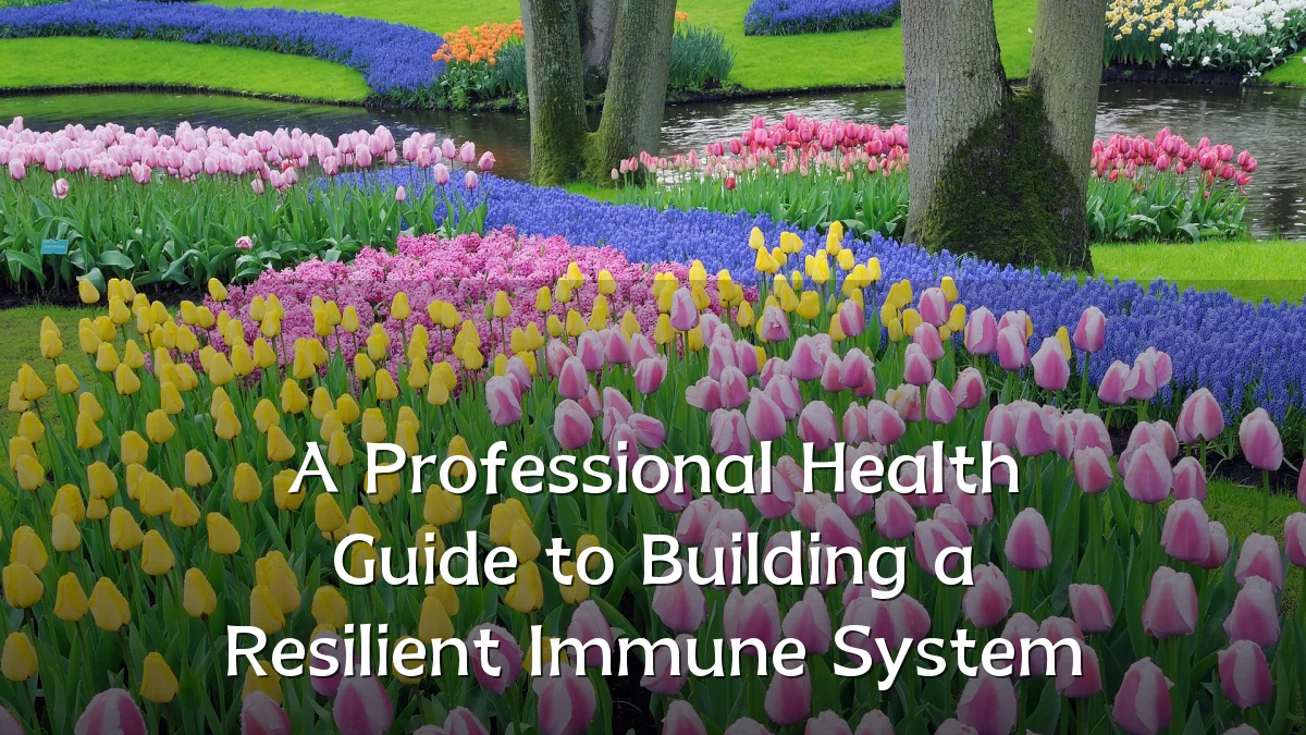 A Professional Health Guide to Building a Resilient Immune System