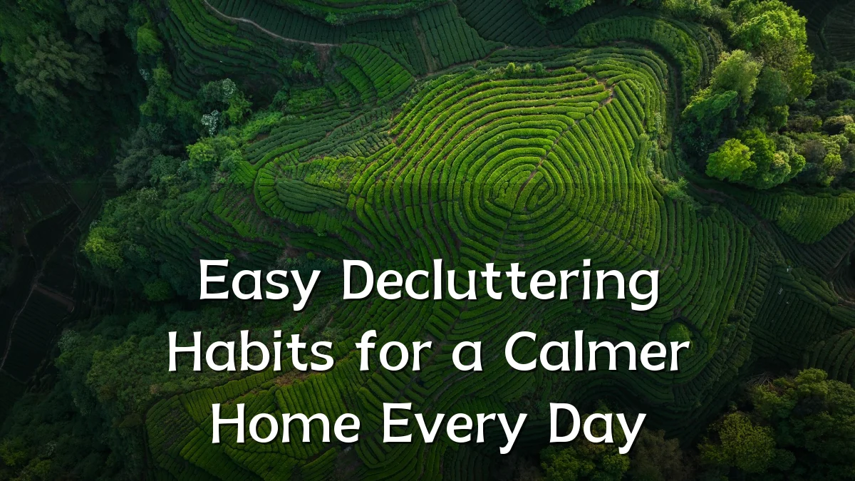 Easy Decluttering Habits for a Calmer Home Every Day
