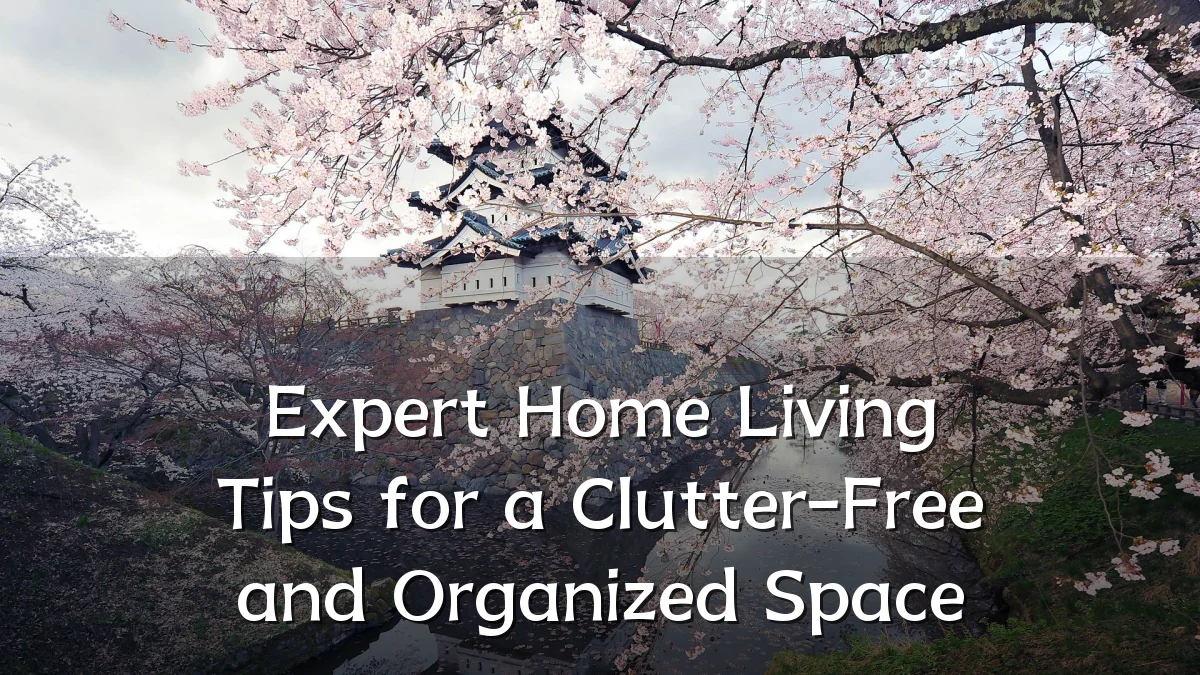 Expert Home Living Tips for a Clutter-Free and Organized Space