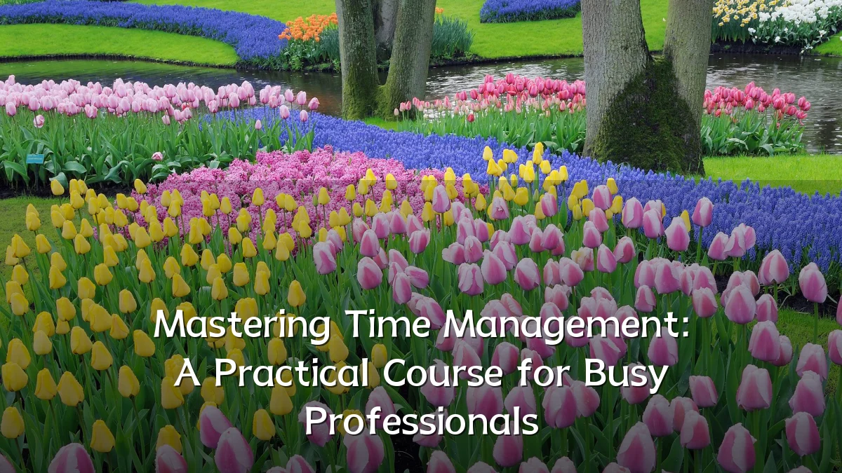 Mastering Time Management: A Practical Course for Busy Professionals