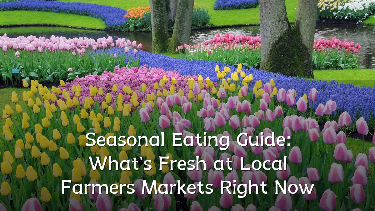 Seasonal Eating Guide: What's Fresh at Local Farmers Markets Right Now