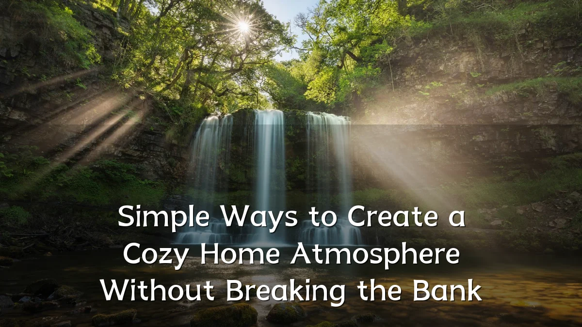 Simple Ways to Create a Cozy Home Atmosphere Without Breaking the Bank