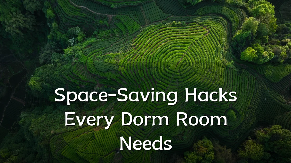 Space-Saving Hacks Every Dorm Room Needs