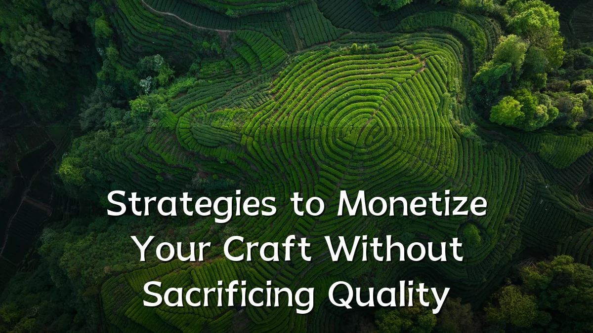 Strategies to Monetize Your Craft Without Sacrificing Quality