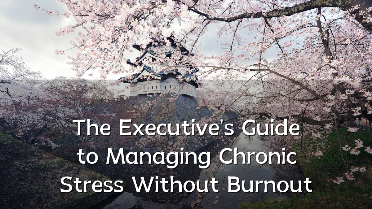 The Executive's Guide to Managing Chronic Stress Without Burnout