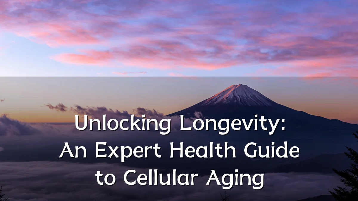 Unlocking Longevity: An Expert Health Guide to Cellular Aging