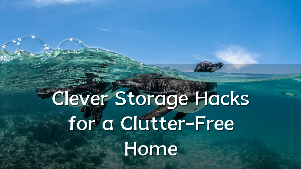 Clever Storage Hacks for a Clutter-Free Home