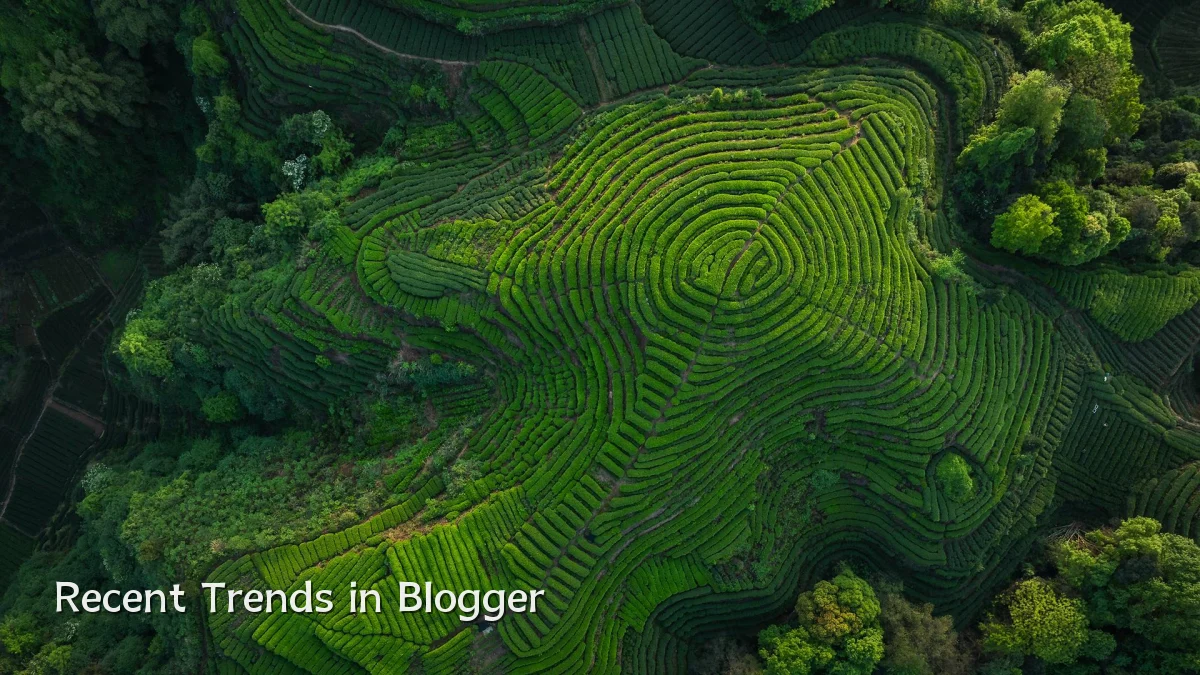 Recent Trends in Blogger